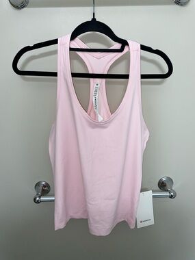 lululemon athletica Light Pink Cool RB Short tank